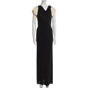 Roland Mouret Cowl Neck Long Dress - M -